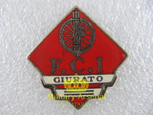 Federazione Ciclistica Italiana Giurato Fascismo PNF | Military Arsenal