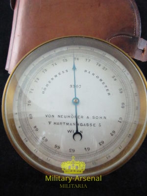 WWiI Altimetro Höhenmesser Von Neuhöfer & Sohn  WIEN | Military Arsenal