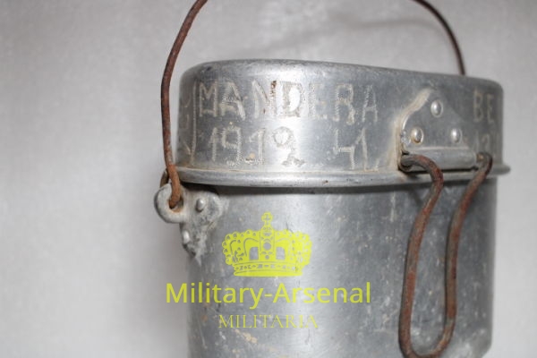 WWII gavetta incisa prigioniero in africa A.O.I. | Military Arsenal