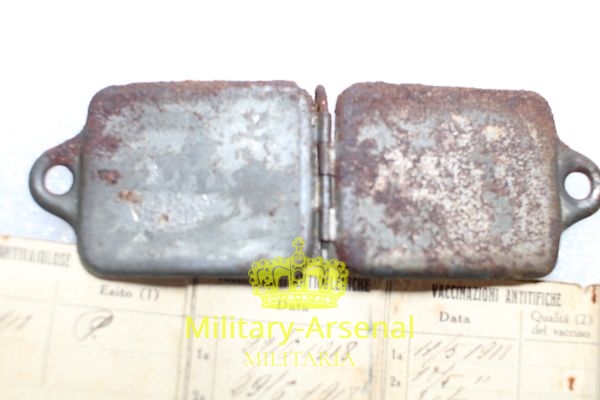 WWI pistrino di riconoscimento mod. 1916 8° Regg. fanteria Cuneo Dog-tag | Military Arsenal