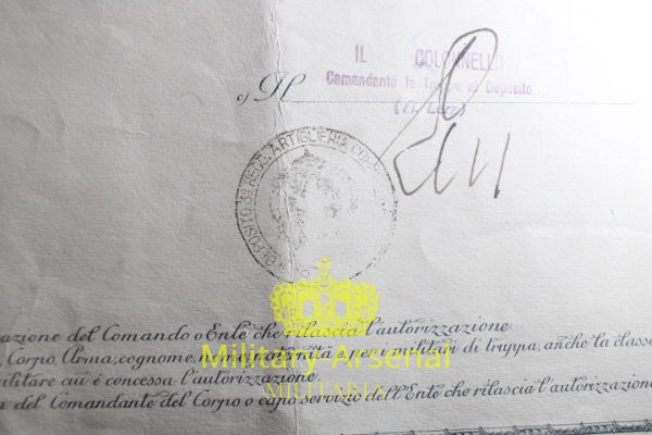WWII fronte albanese diploma e distintivo per le operazioni di Guerra 1941 | Military Arsenal
