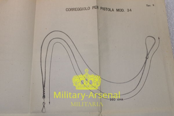 Correggiolo per pistola modello 34 | Military Arsenal