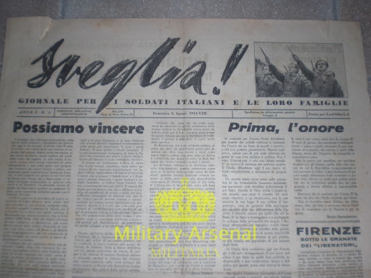 R.S.I. giornale SVEGLIA! 3 | Military Arsenal