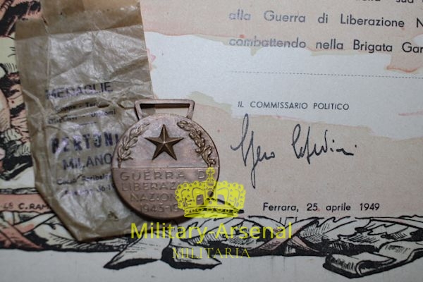 Partigiani Brigata partigiana "Mario Babini" e "Bruno Rizzieri" Ferrara  | Military Arsenal